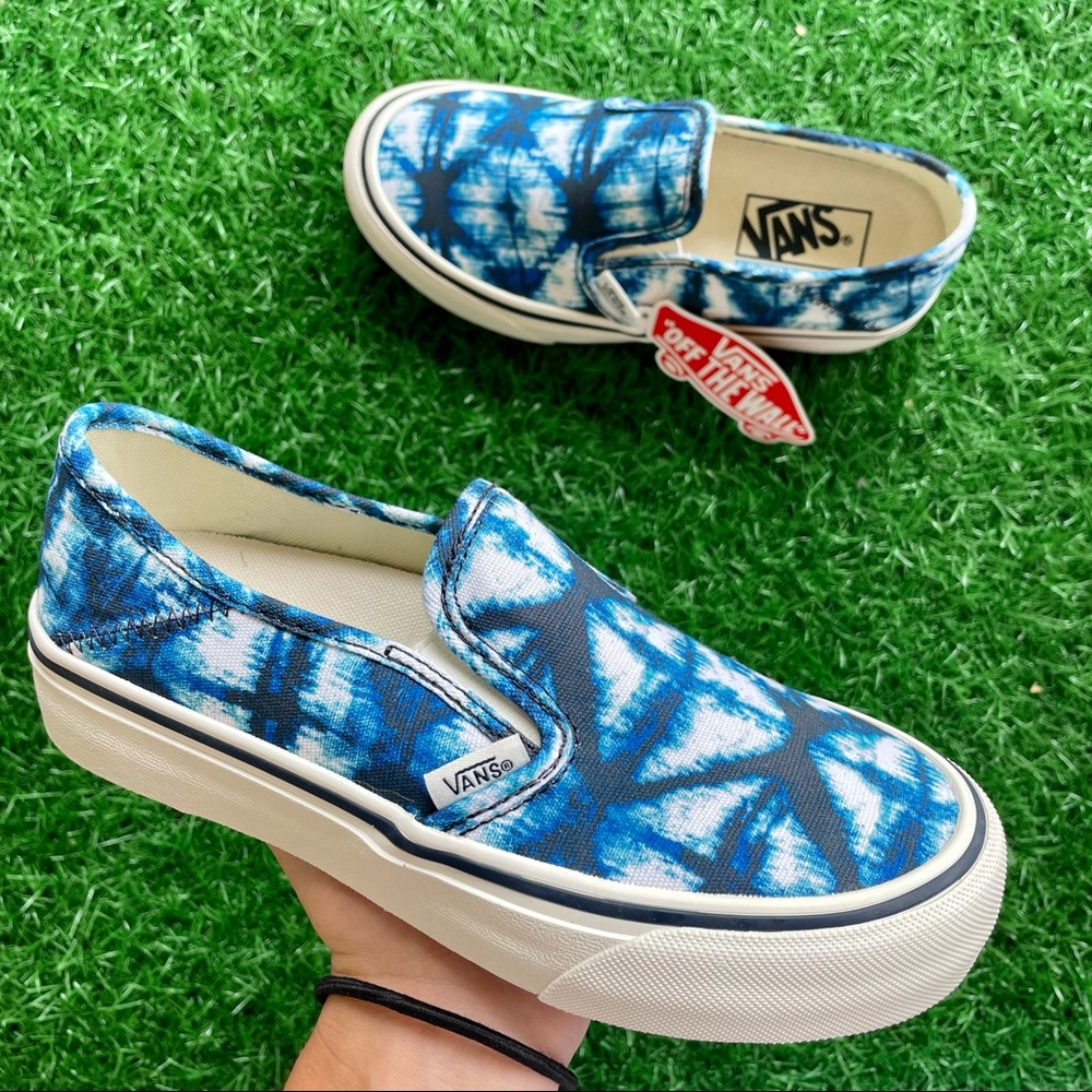 Vans Slip On Indigo Dress Blues - Picture 1 of 7